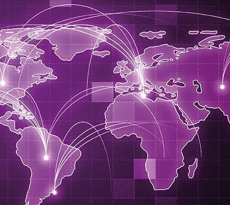 Digital map violet