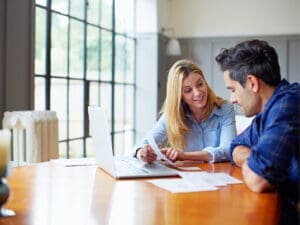 Santa Fe Relocation Move Coordinator takes a customer through their personalised international move.